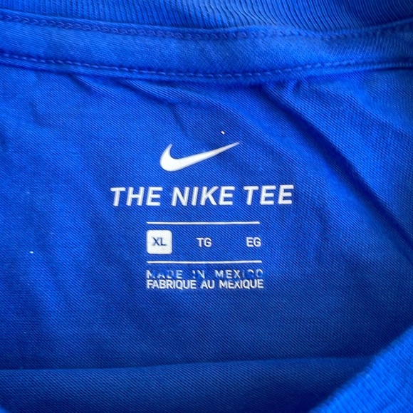 NWT Nike Air boys royal blue tee shirt - Size XL - Picture 5 of 5